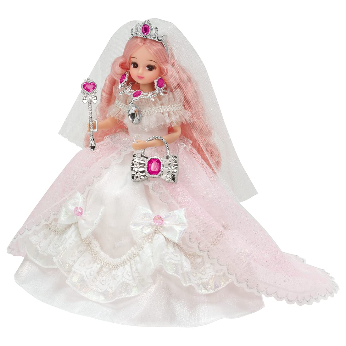 TAKARA TOMY Licca Doll Dreaming Princess Royal Wedding Licca-Chan- Japan Figure Store - #1 Bring To You The Best Japanese Goods