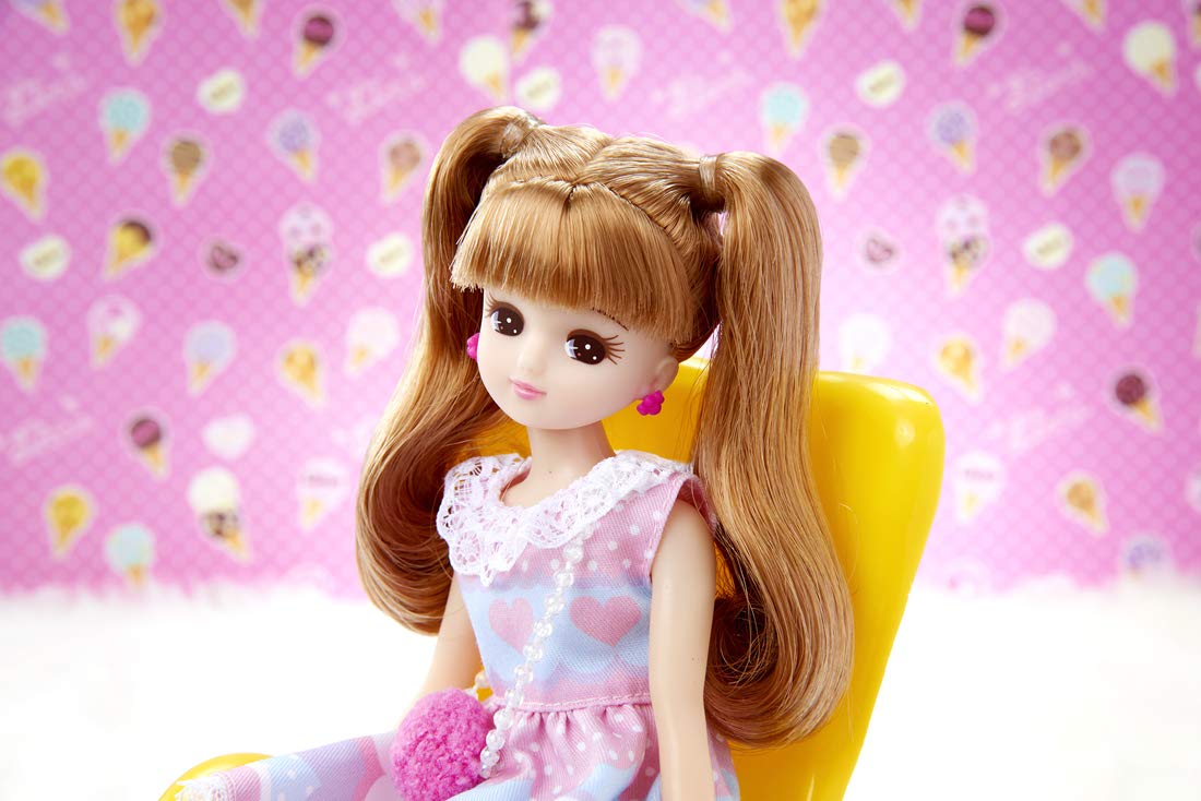 TAKARA TOMY Lw-04 Licca-Chan Colorful Ice Cream Party Dress- Japan Figure Store - #1 Bring To You The Best Japanese Goods