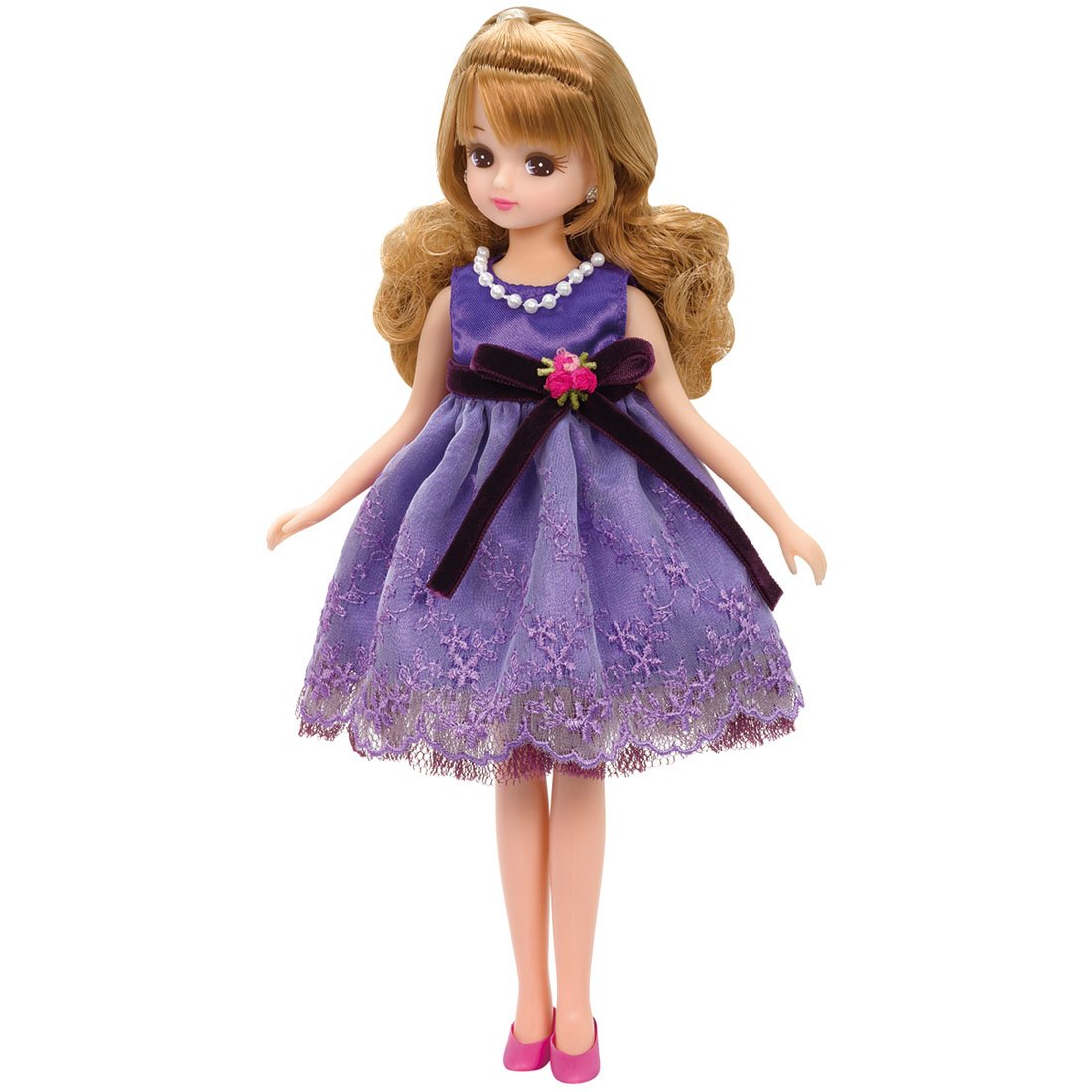 TAKARA TOMY Licca Dress Lw-04 Lavender Garden 971634 <Doll Not Included>- Japan Figure Store - #1 Bring To You The Best Japanese Goods