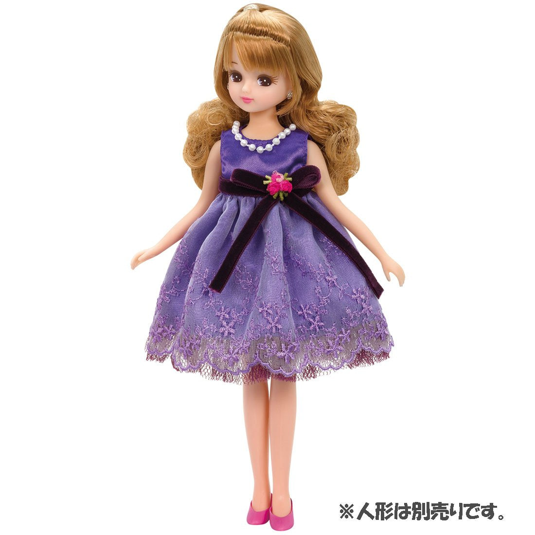 TAKARA TOMY Licca Dress Lw-04 Lavender Garden 971634 <Doll Not Included>- Japan Figure Store - #1 Bring To You The Best Japanese Goods