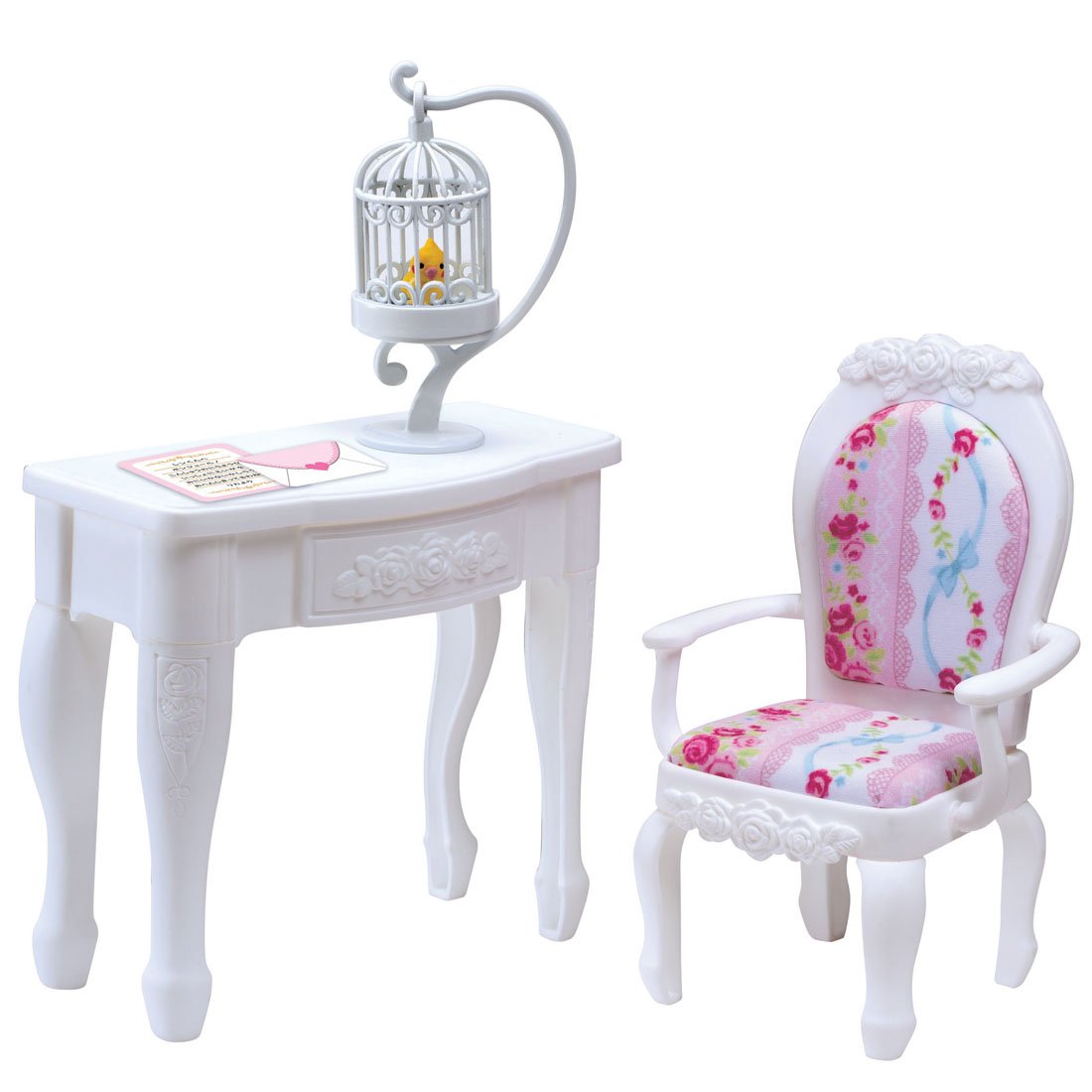 TAKARA TOMY Licca Doll Princess Chair & Table Doll Not Included 852858- Japan Figure Store - #1 Bring To You The Best Japanese Goods