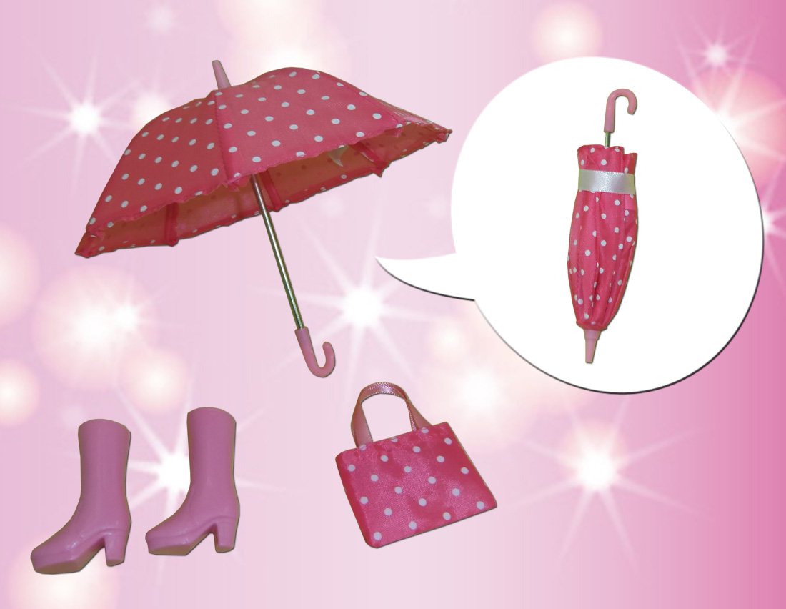 TAKARA TOMY Licca Doll Licca Chan Rain Set Doll Not Included 429180- Japan Figure Store - #1 Bring To You The Best Japanese Goods