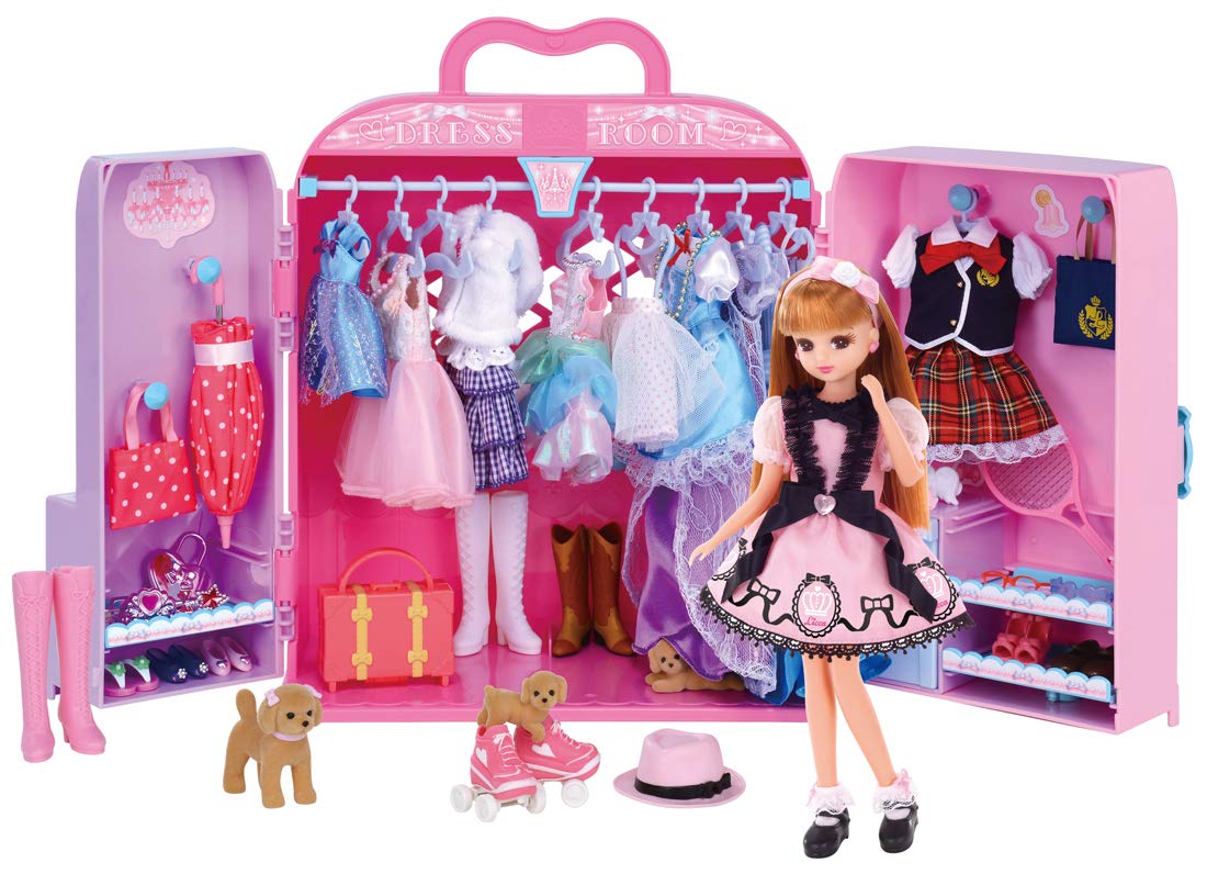 TAKARA TOMY Licca Doll Licca Chan Dress Room Doll Not Included 835677- Japan Figure Store - #1 Bring To You The Best Japanese Goods