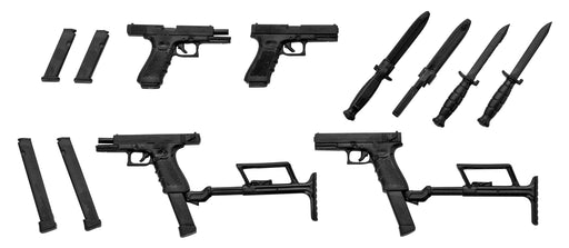 TOMYTEC La028 Military Series Little Armory Glock17 / 18C Type 1/12 Scale Kit- Japan Figure Store - #1 Bring To You The Best Japanese Goods