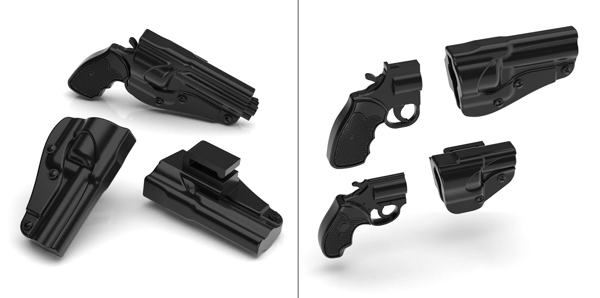 TOMYTEC Military Series 1/12 Little Armory La074 Revolver Plastic Model- Japan Figure Store - #1 Bring To You The Best Japanese Goods