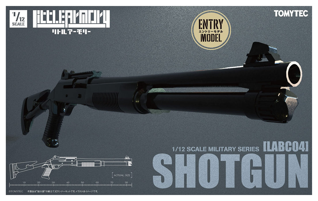 TOMYTEC Military Series 1/12 Little Armory Labc04 Shotgun Plastic Model- Japan Figure Store - #1 Bring To You The Best Japanese Goods