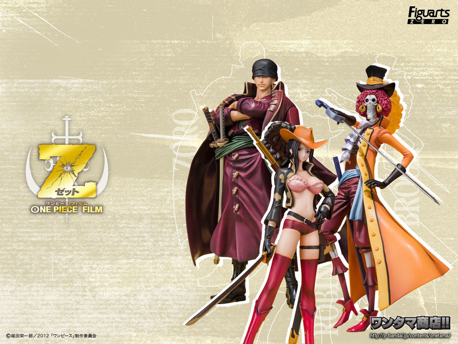 Bandai Figuarts Zero One Piece Film Z Decisive Battle Uniform Ver. Set (Zoro Robin Brook) Japan- Japan Figure Store - #1 Bring To You The Best Japanese Goods