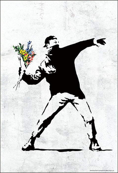 BEVERLY 83-110 Jigsaw Puzzle Banksy Flower Bomber 300 Pieces- Japan Figure Store - #1 Bring To You The Best Japanese Goods