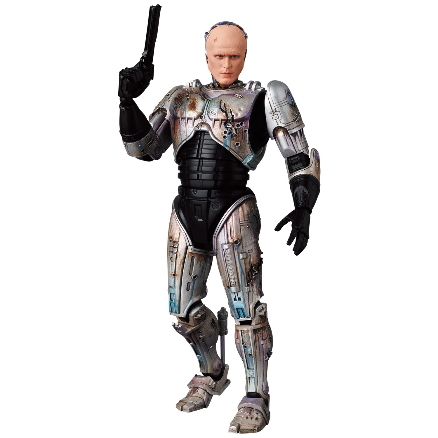 Mafex No.192 Mafex Robocop Murphy Robocop Murphy Head Damage Ver. Height Approx 160Mm Non-Scale Painted Action Figure- Japan Figure Store - #1 Bring To You The Best Japanese Goods