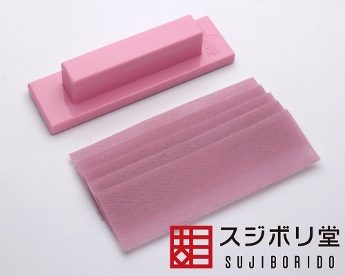 SUJIBORIDO 123255 Magic Holder For Magic File #1500 Pink 5Pcs. Included- Japan Figure Store - #1 Bring To You The Best Japanese Goods