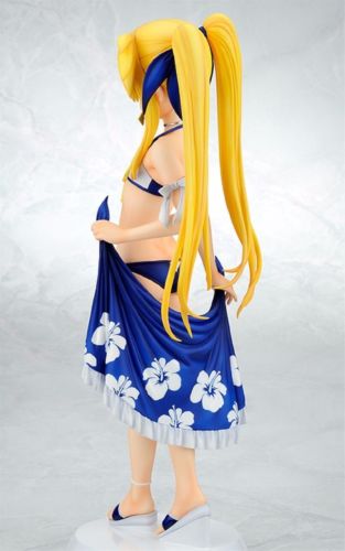 Magical Girl Lyrical Nanoha Fate Testarossa Swimsuit Ver 1/4 Pvc Figure Gift- Japan Figure Store - #1 Bring To You The Best Japanese Goods