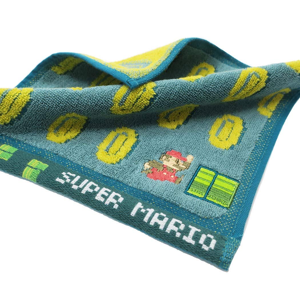 MARUSHIN Super Mario Mini Towel Underground Stage- Japan Figure Store - #1 Bring To You The Best Japanese Goods