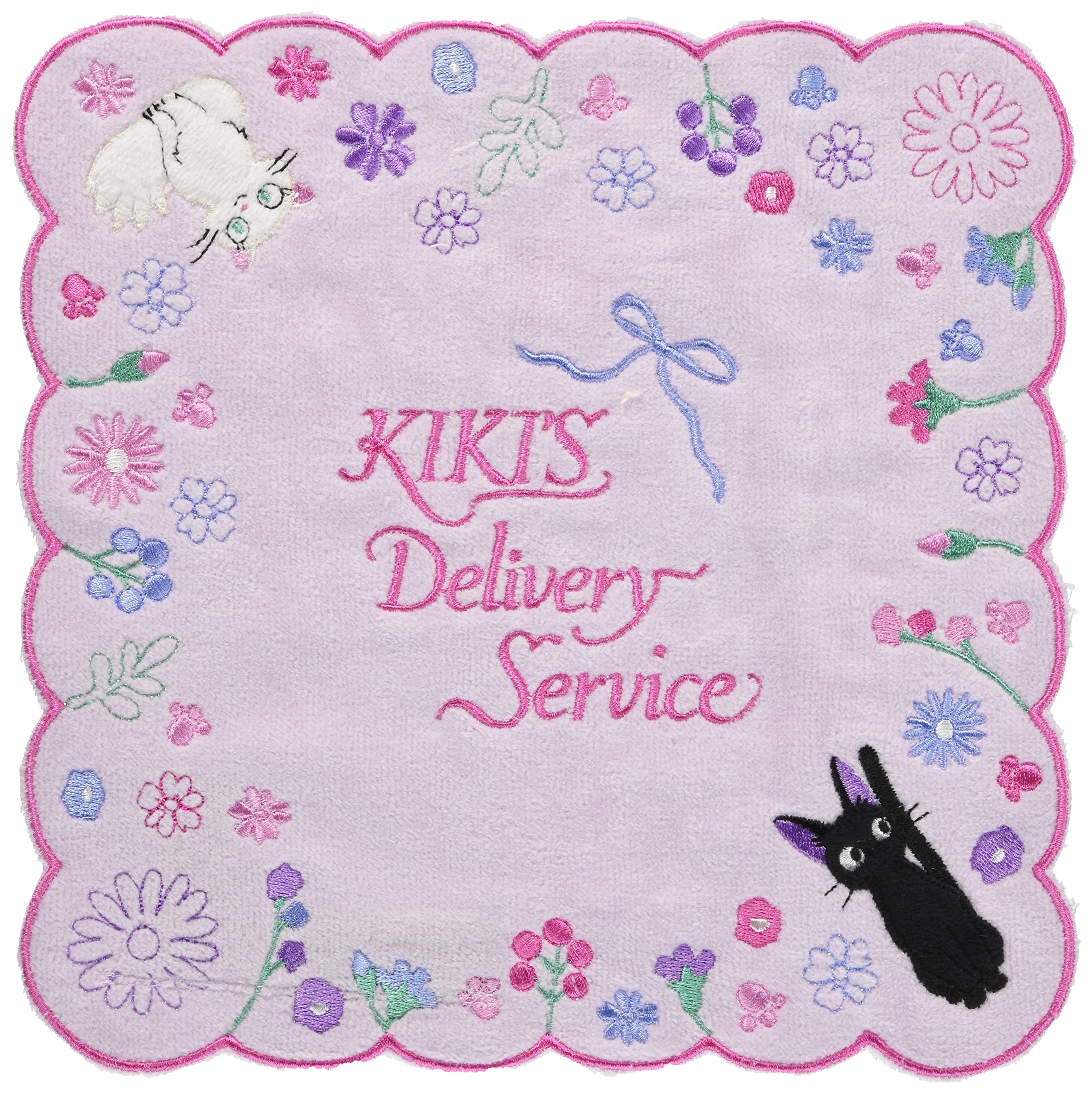 MARUSHIN Studio Ghibli Kiki'S Delivery Service 'Flower Lane' Mini Towel- Japan Figure Store - #1 Bring To You The Best Japanese Goods