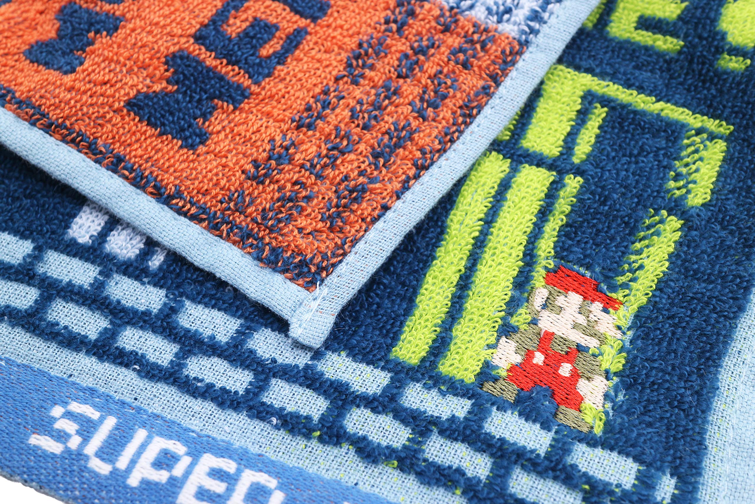 MARUSHIN Super Mario Mini Towel Warp Zone- Japan Figure Store - #1 Bring To You The Best Japanese Goods