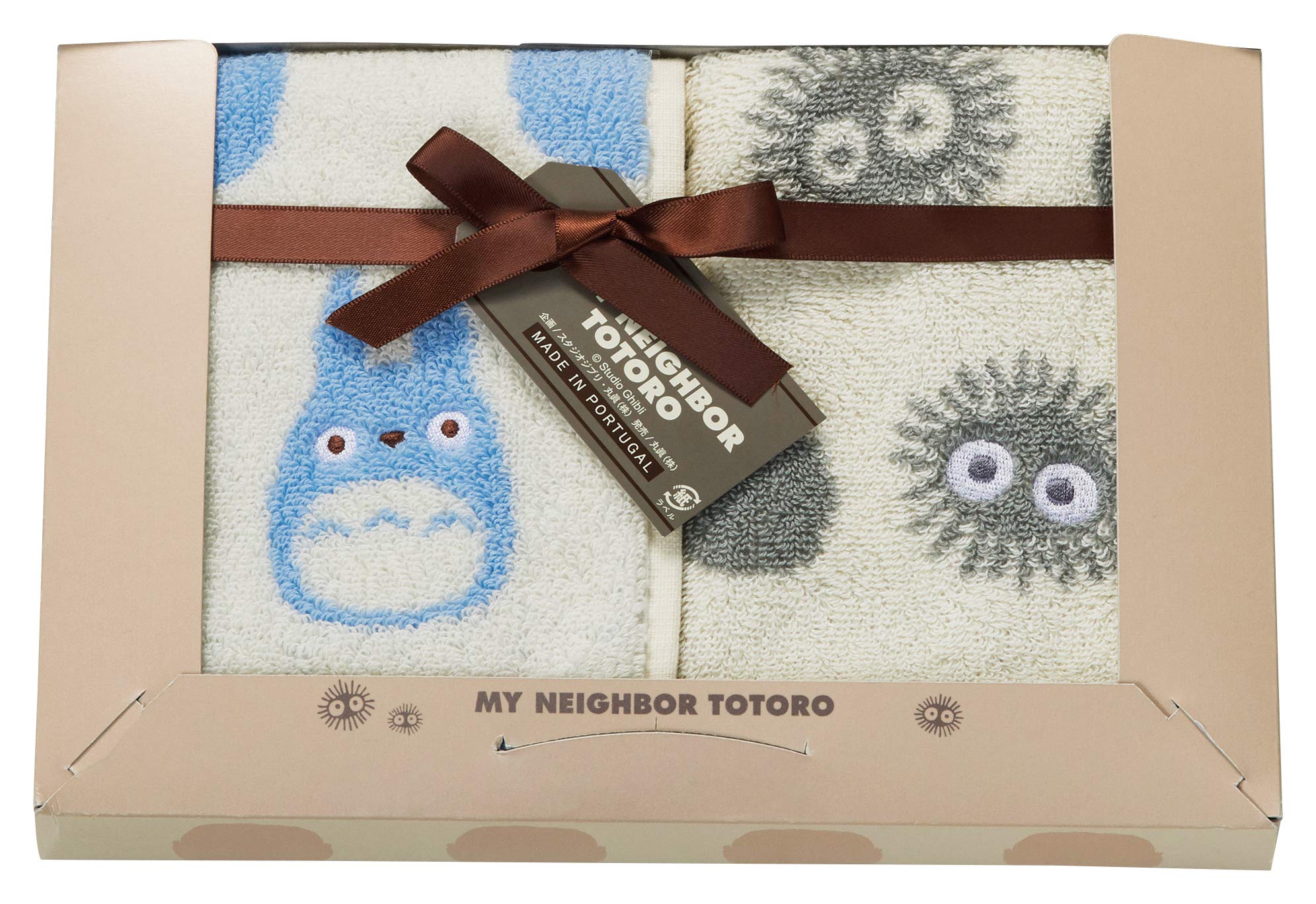 Towel Gift Set Totoro Silhouette N Wt2P My Neighbor Totoro- Japan Figure Store - #1 Bring To You The Best Japanese Goods