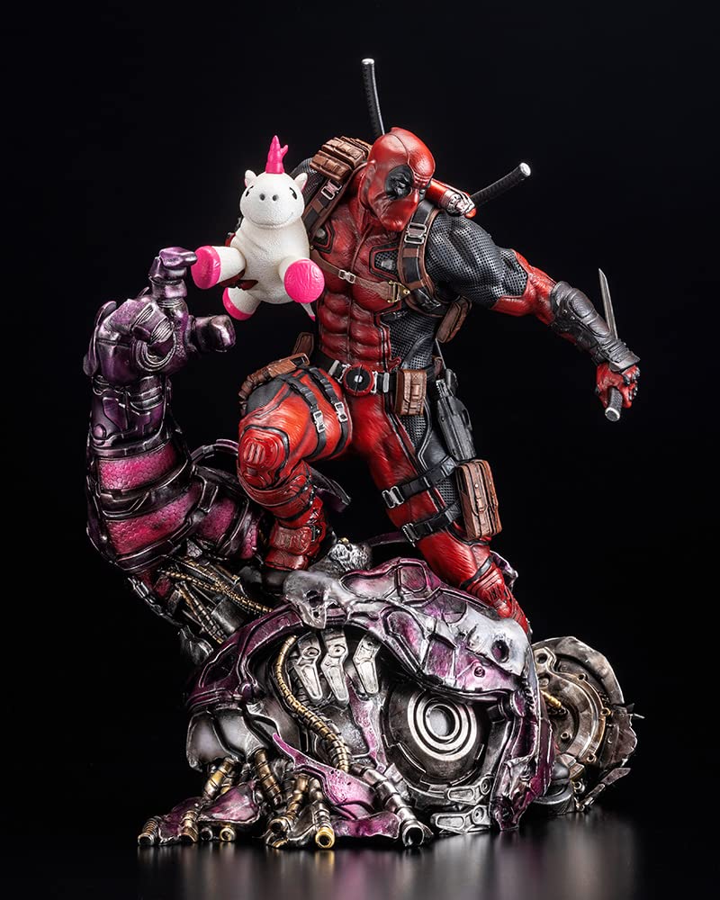 Marvel Universe Deadpool Fine Art Statue Signature Series Feat. Kucharek Brothers 1/6 Scale Cold Cast Complete Figure- Japan Figure Store - #1 Bring To You The Best Japanese Goods