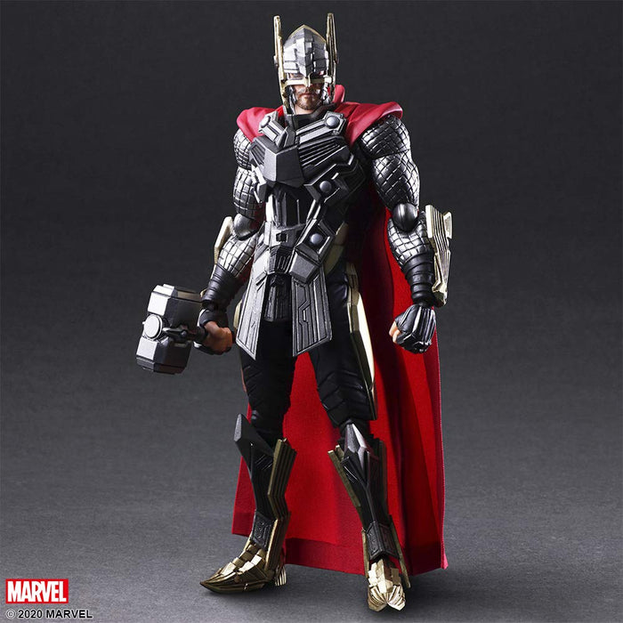 Marvel Universe Valiant Bring Arts Designed By Tetsuya Nomura Thor Pvc Painted Movable Figure Jun208883- Japan Figure Store - #1 Bring To You The Best Japanese Goods