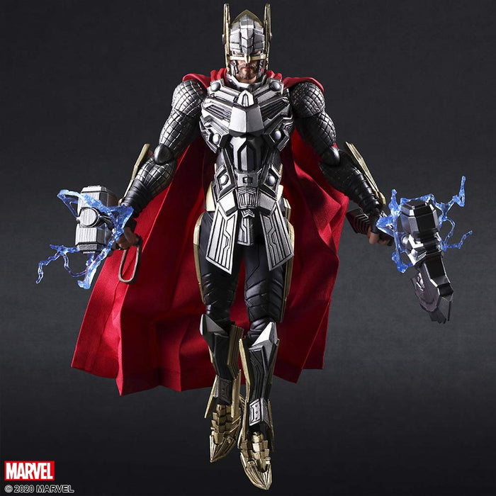 Marvel Universe Valiant Bring Arts Designed By Tetsuya Nomura Thor Pvc Painted Movable Figure Jun208883- Japan Figure Store - #1 Bring To You The Best Japanese Goods