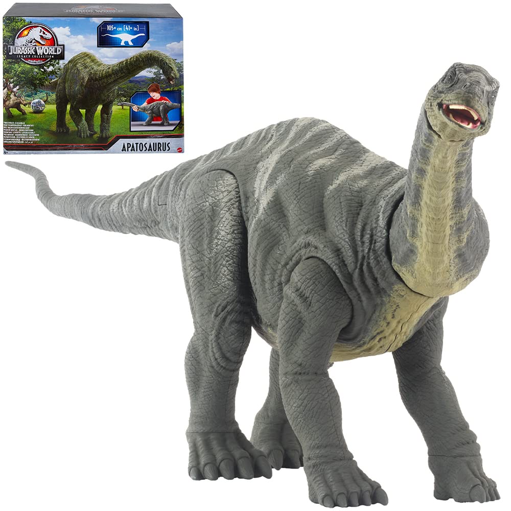 Mattel Jurassic World Apatosaurus Gwt48 Japanese Action Figures Dinosaur Toys- Japan Figure Store - #1 Bring To You The Best Japanese Goods