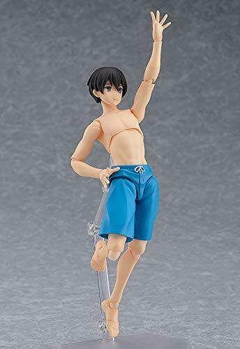Max Factory Figma 415 Male Swimsuit Body Ryo Figure- Japan Figure Store - #1 Bring To You The Best Japanese Goods