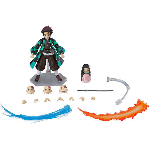 Max Factory Figma Demon Blade Tanjiro Kamado Dx Edition Non-Scale Abs Pvc Painted Action Figure- Japan Figure Store - #1 Bring To You The Best Japanese Goods