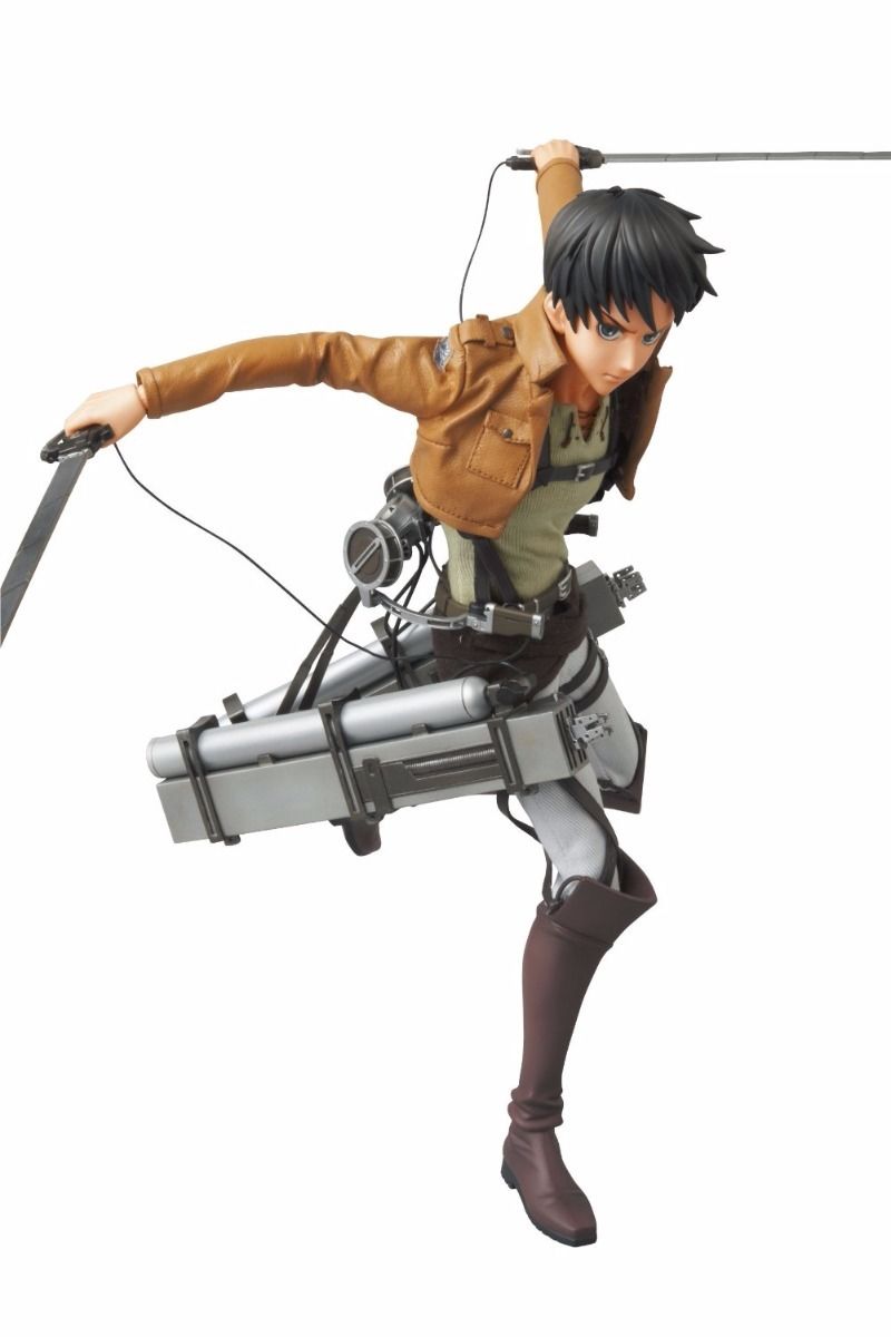 Medicom Toy Rah No.668 Attack On Titan Eren Yeager Action Figure- Japan Figure Store - #1 Bring To You The Best Japanese Goods