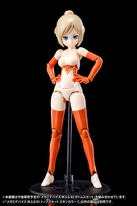 Kotobukiya 1/1 Megami Device M.s.g 01 Tops Set Skin Color C Modeling Support Goods- Japan Figure Store - #1 Bring To You The Best Japanese Goods