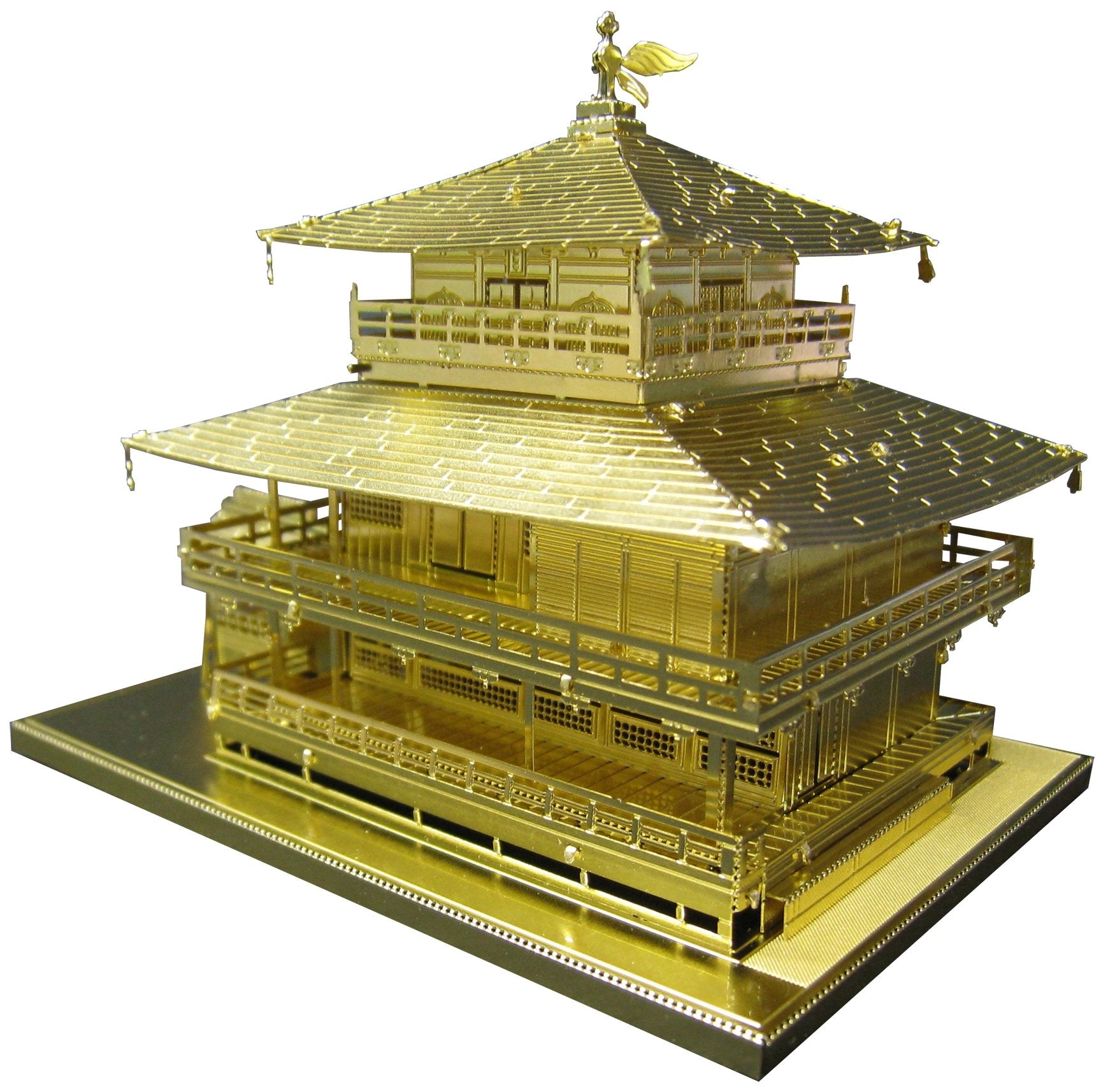 Tenyo Metallic Nano Puzzle Gold Series Kinkakuji Japan- Japan Figure Store - #1 Bring To You The Best Japanese Goods