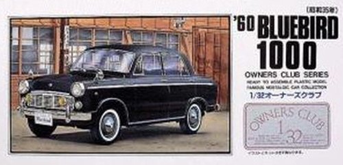 ARII Owners Club 1/32 27 1960 Bluebird 1000 1/32 Scale Kit Microace- Japan Figure Store - #1 Bring To You The Best Japanese Goods
