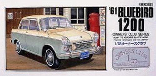 ARII Owners Club 1/32 31 1961 Bluebird 1200 1/32 Scale Kit Microace- Japan Figure Store - #1 Bring To You The Best Japanese Goods
