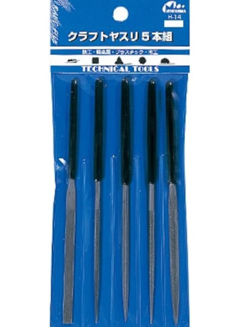 MINESHIMA Craft File 5Pcs H-14- Japan Figure Store - #1 Bring To You The Best Japanese Goods