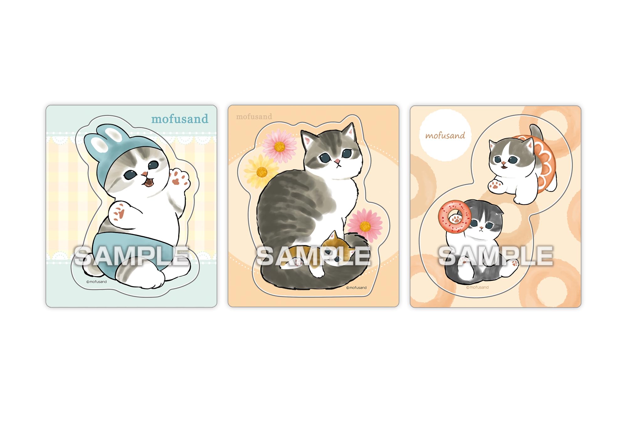 Ensky Mofusand Magnet Collection Gum 14 Pieces Box- Japan Figure Store - #1 Bring To You The Best Japanese Goods