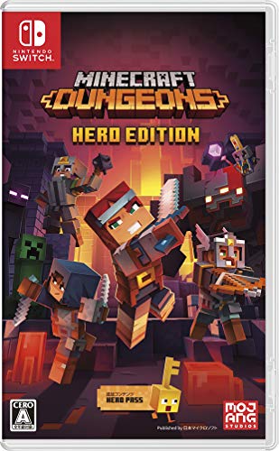 Mojang Minecraft Dungeons Hero Edition Nintendo Switch - New Japan Figure 4549576174112