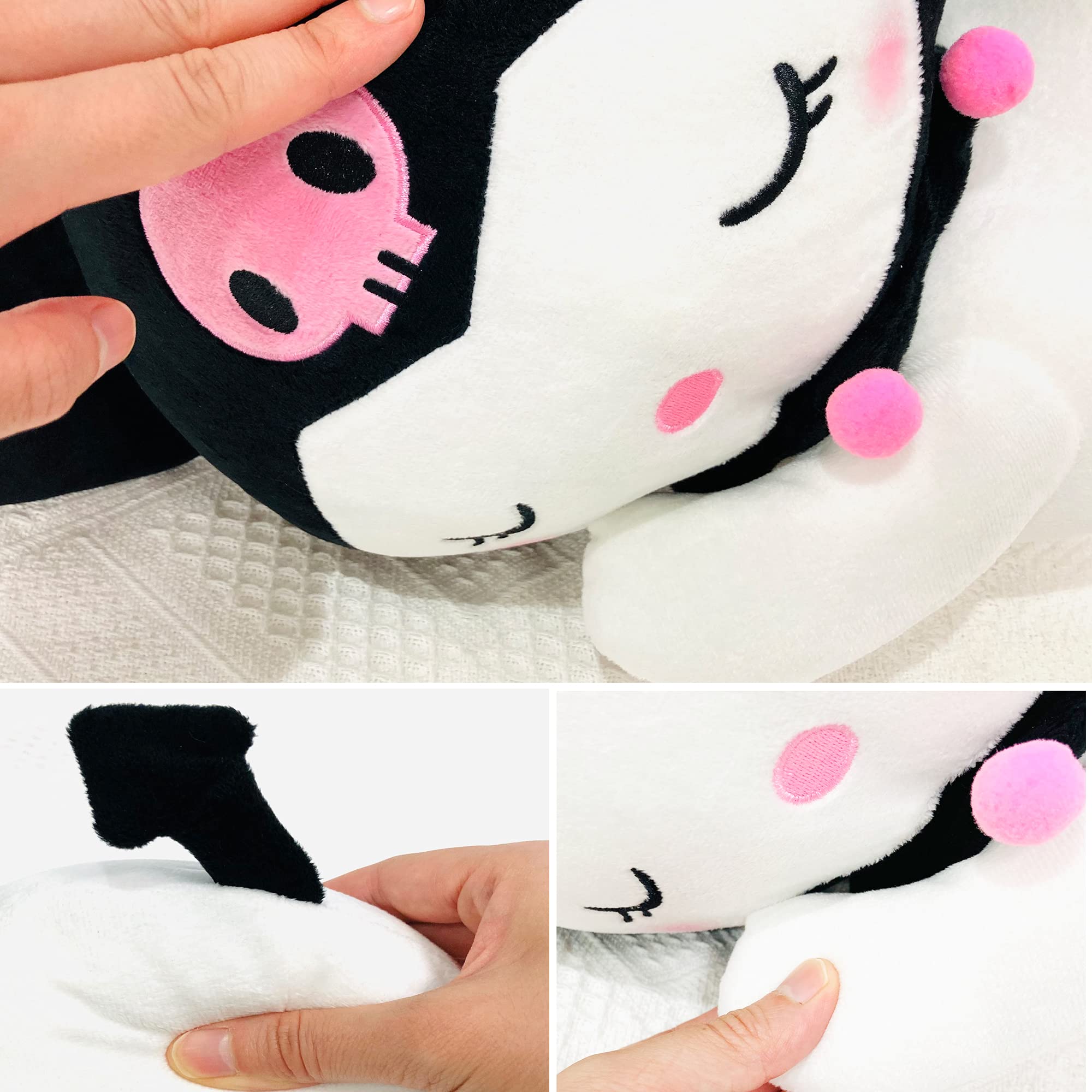 Moripilo Morishita Kuromi Body Pillow Black Sleeping Pillow Approx. 50Cm Sanrio- Japan Figure Store - #1 Bring To You The Best Japanese Goods
