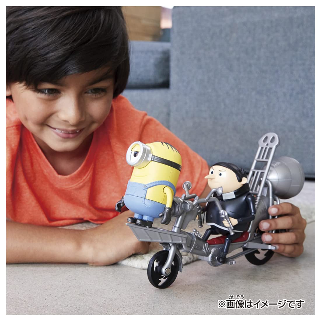 Takara Tomy Movie Scene Assorted Minion Young Glue Bike Set - Japanese Toy Set- Japan Figure Store - #1 Bring To You The Best Japanese Goods
