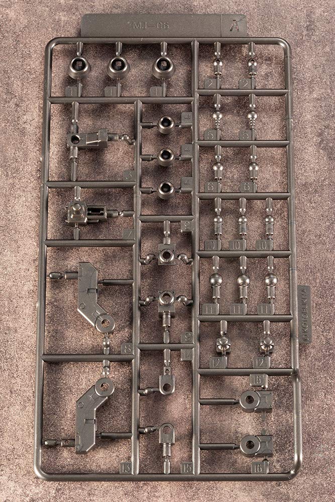 Kotobukiya Mecha Supply Assortment 03 Joint Set Gunmetal Version Non Scale Plastic Model- Japan Figure Store - #1 Bring To You The Best Japanese Goods