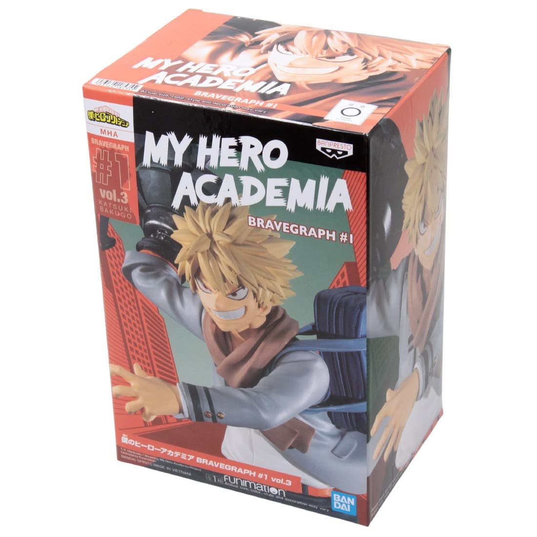 Generic Product My Hero Academia Vol.3 Katsuki Bakugo Bravegraph Japan #1- Japan Figure Store - #1 Bring To You The Best Japanese Goods