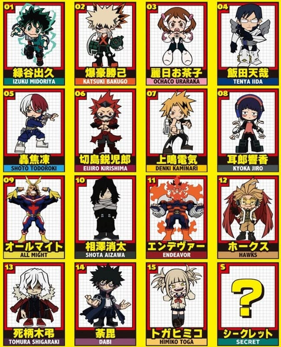 My Hero Academia Choco Egg 10 Pieces 1Box- Japan Figure Store - #1 Bring To You The Best Japanese Goods