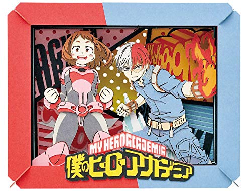 ENSKY Paper Theater Pt-161 My Hero Academia Ochaco Uraraka And Shoto Todoroki- Japan Figure Store - #1 Bring To You The Best Japanese Goods