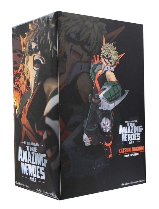 Banpresto My Hero Academia Katsuki Bakugo Figure Vol.3 Amazing Heroes Japan- Japan Figure Store - #1 Bring To You The Best Japanese Goods