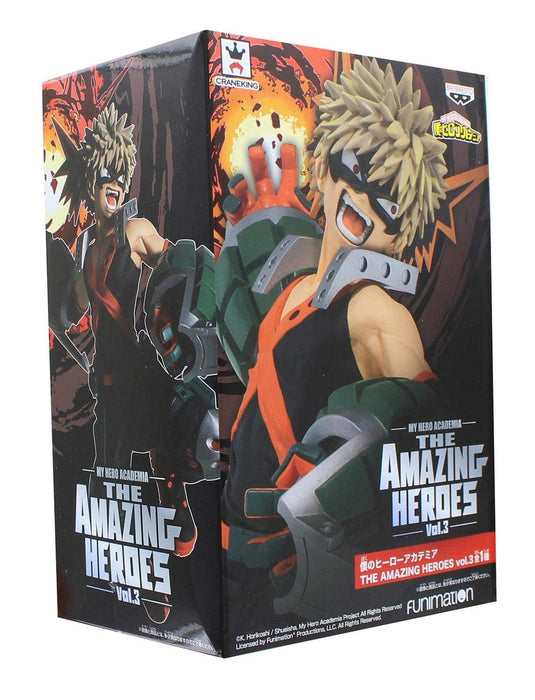 Banpresto My Hero Academia Katsuki Bakugo Figure Vol.3 Amazing Heroes Japan- Japan Figure Store - #1 Bring To You The Best Japanese Goods