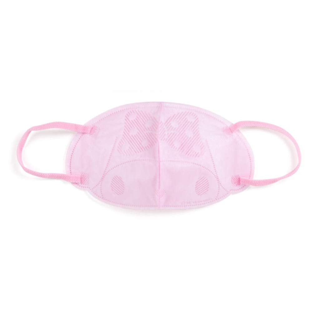 My Melody Face-Shaped Non-Woven Mask (5 Pieces) Pink- Japan Figure Store - #1 Bring To You The Best Japanese Goods