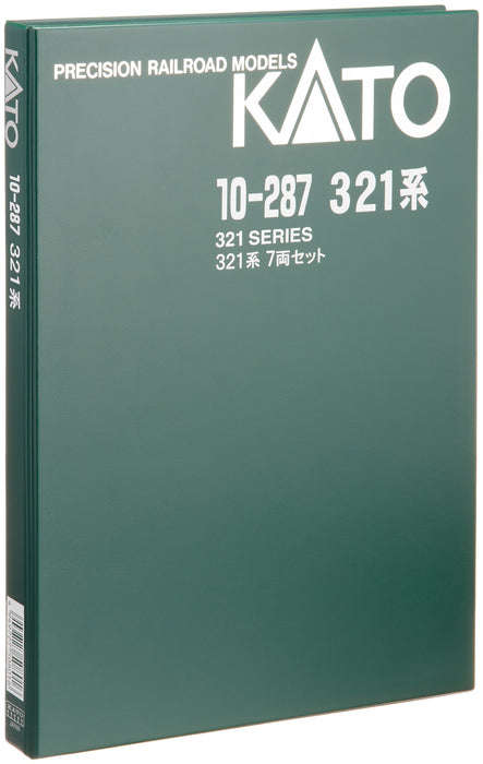 Kato N Gauge 321 Series 10-287 7-Car Train Set for Model Railroads- Japan Figure Store - #1 Bring To You The Best Japanese Goods