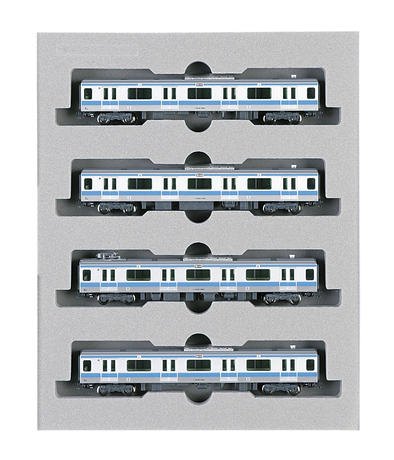 Kato N Gauge E233 Series 1000 Keihin Tohoku Line 4 Cars Addition Set- Japan Figure Store - #1 Bring To You The Best Japanese Goods