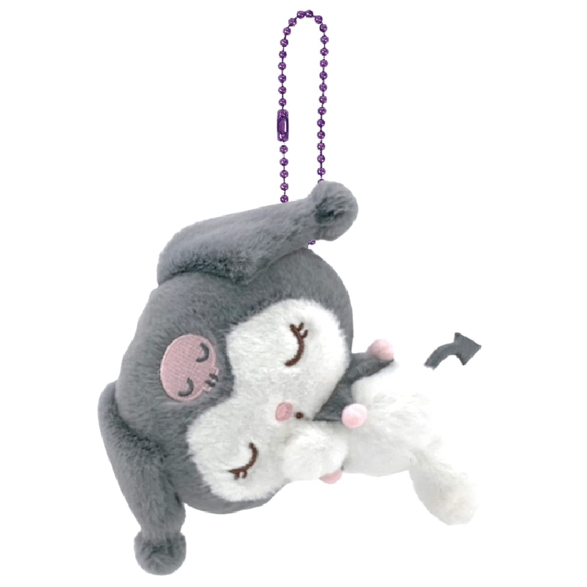 Kuromi Sleeping Mascot 183552-23 By Nakajima Corporation Japan- Japan Figure Store - #1 Bring To You The Best Japanese Goods