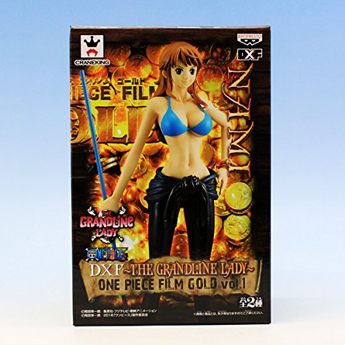 Banpresto One Piece 6.3-Inch Film Gold Nami Dxf Sculpture The Grandline Lady Volume 1 Figure Toy- Japan Figure Store - #1 Bring To You The Best Japanese Goods