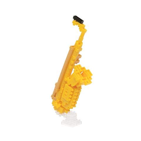 KAWADA Nbc-106 Nanoblock Alto Saxophone- Japan Figure Store - #1 Bring To You The Best Japanese Goods