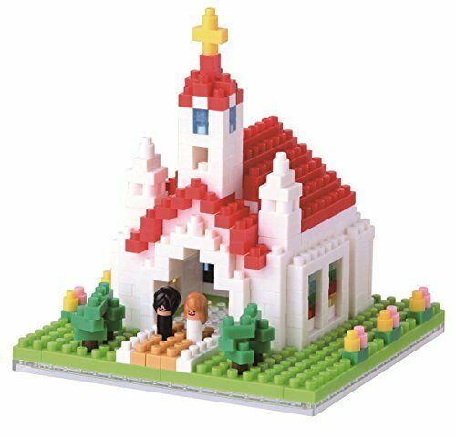 Nanoblock Church Nbh_087 - Japan Figure