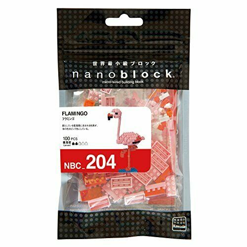 Nanoblock Flamingo Nbc-204- Japan Figure Store - #1 Bring To You The Best Japanese Goods