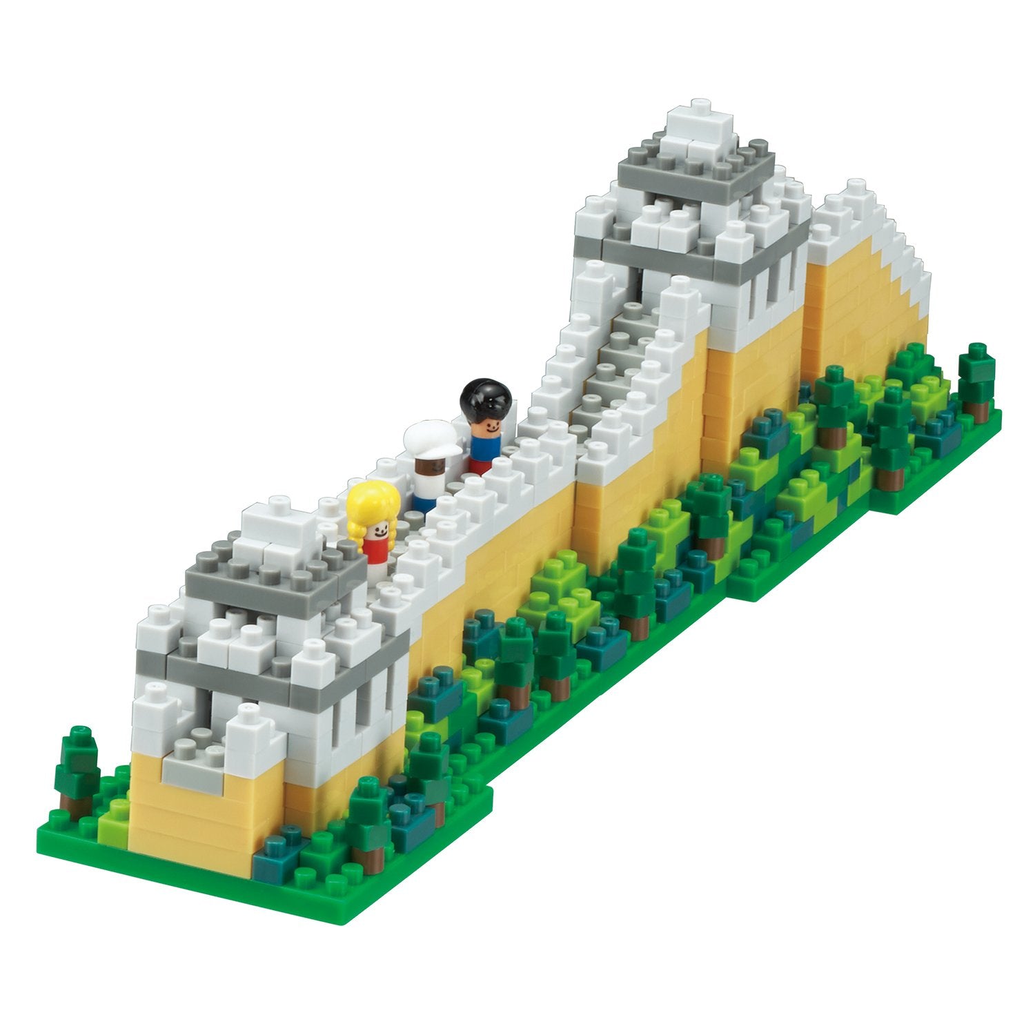 KAWADA Nbh-136 Nanoblock The Great Wall Of China- Japan Figure Store - #1 Bring To You The Best Japanese Goods